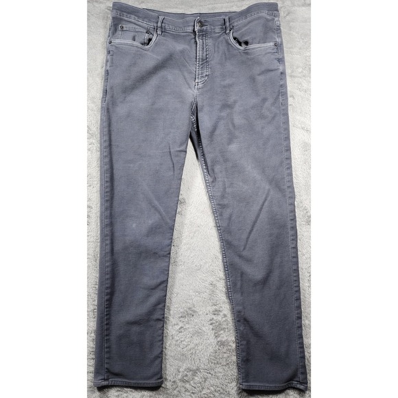 Faherty Other - Faherty Jeans Mens 36x30 Gray Stretch Denim Straight Leg Pants Soft (Tag 38x32)